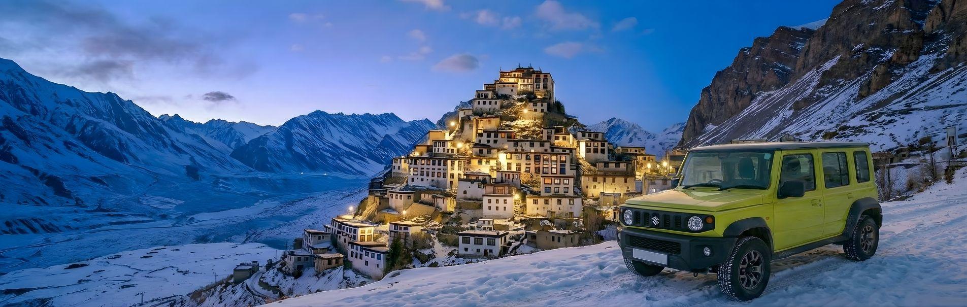 Winter Spiti Expedition 2026 – Shimla to Kaza 4×4 Adventure